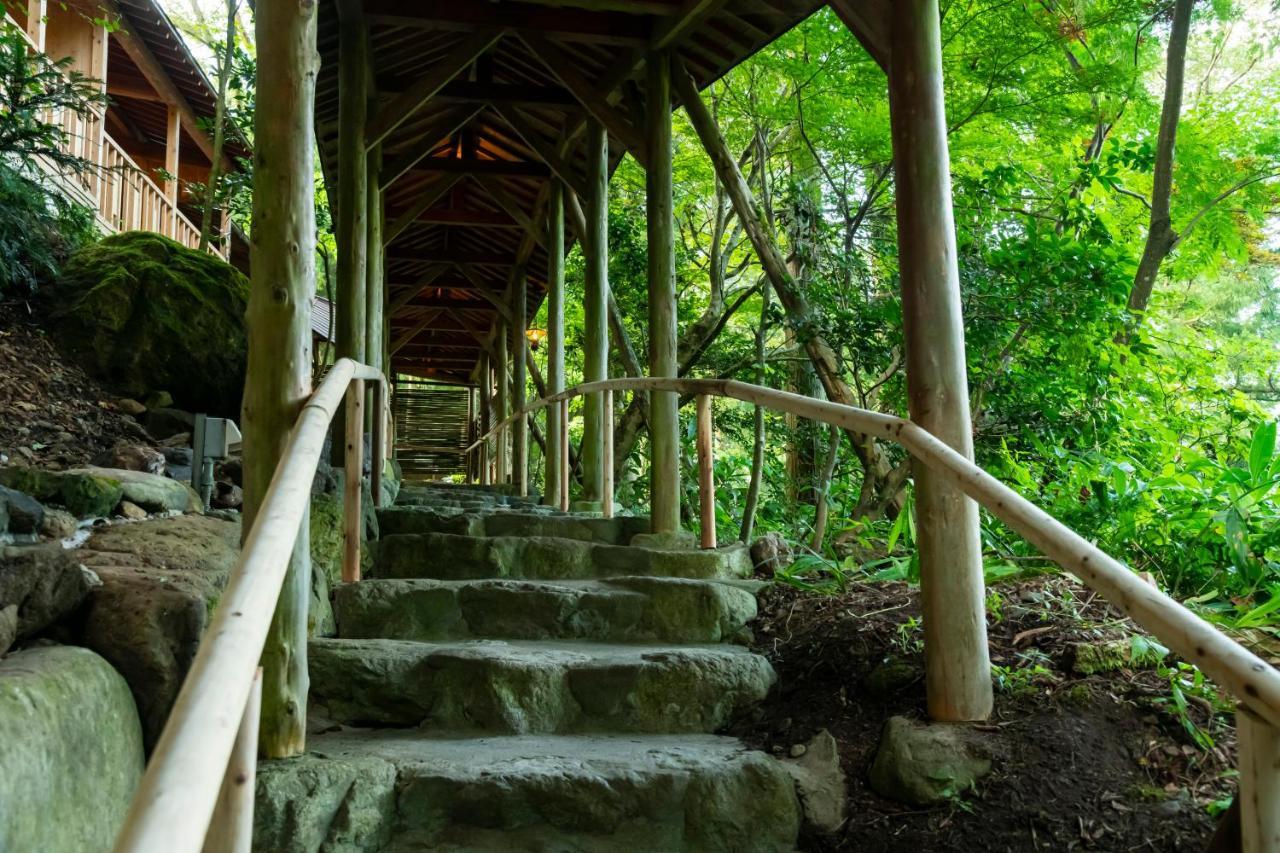 Yamanaka Onsen Hanatsubaki Kaga  Exteriör bild